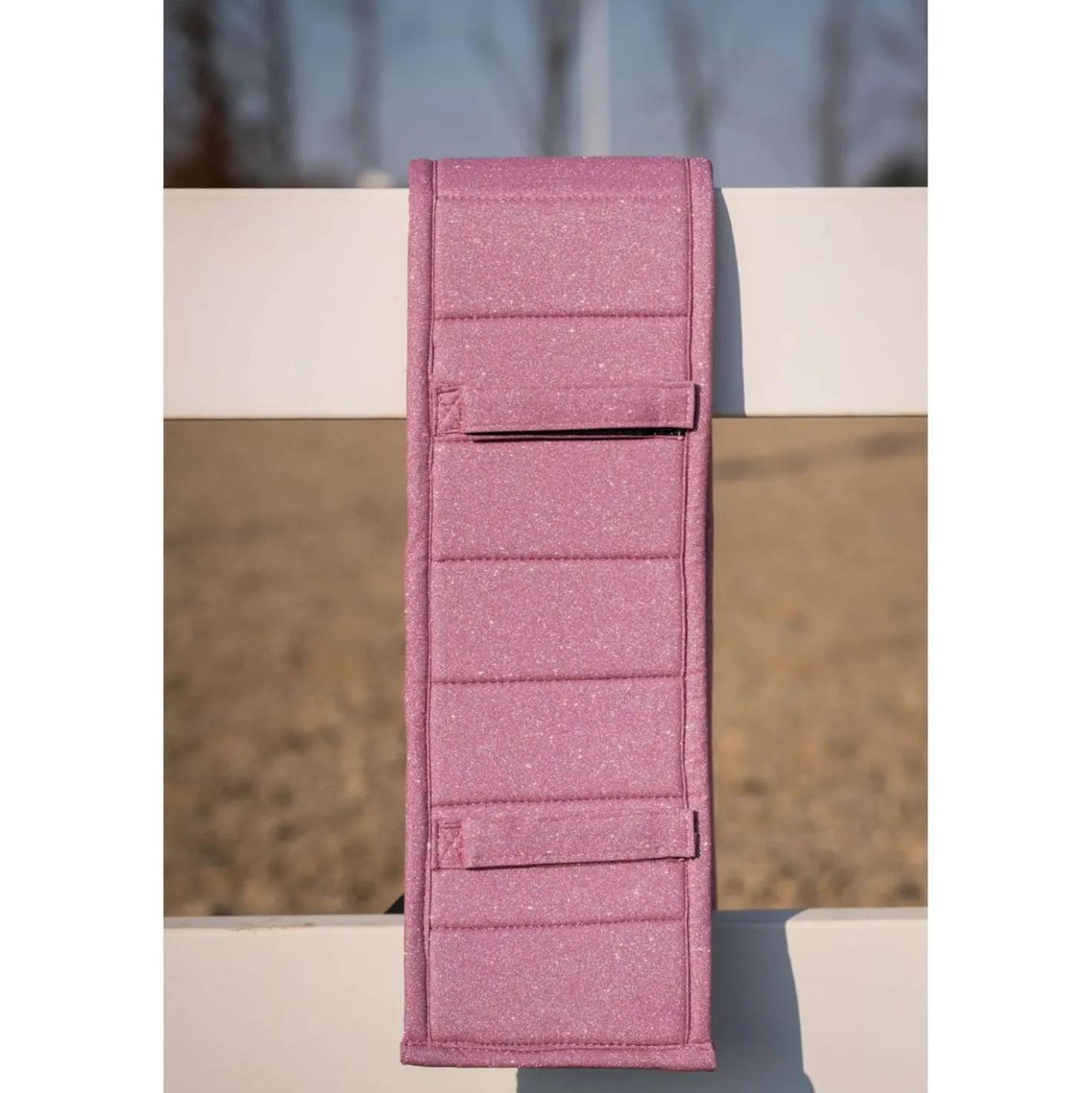 HB Longeeronderlegger Glitter Roze