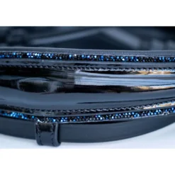 HB Neusriem Showtime Special Shape Zwart/Navy Glitter