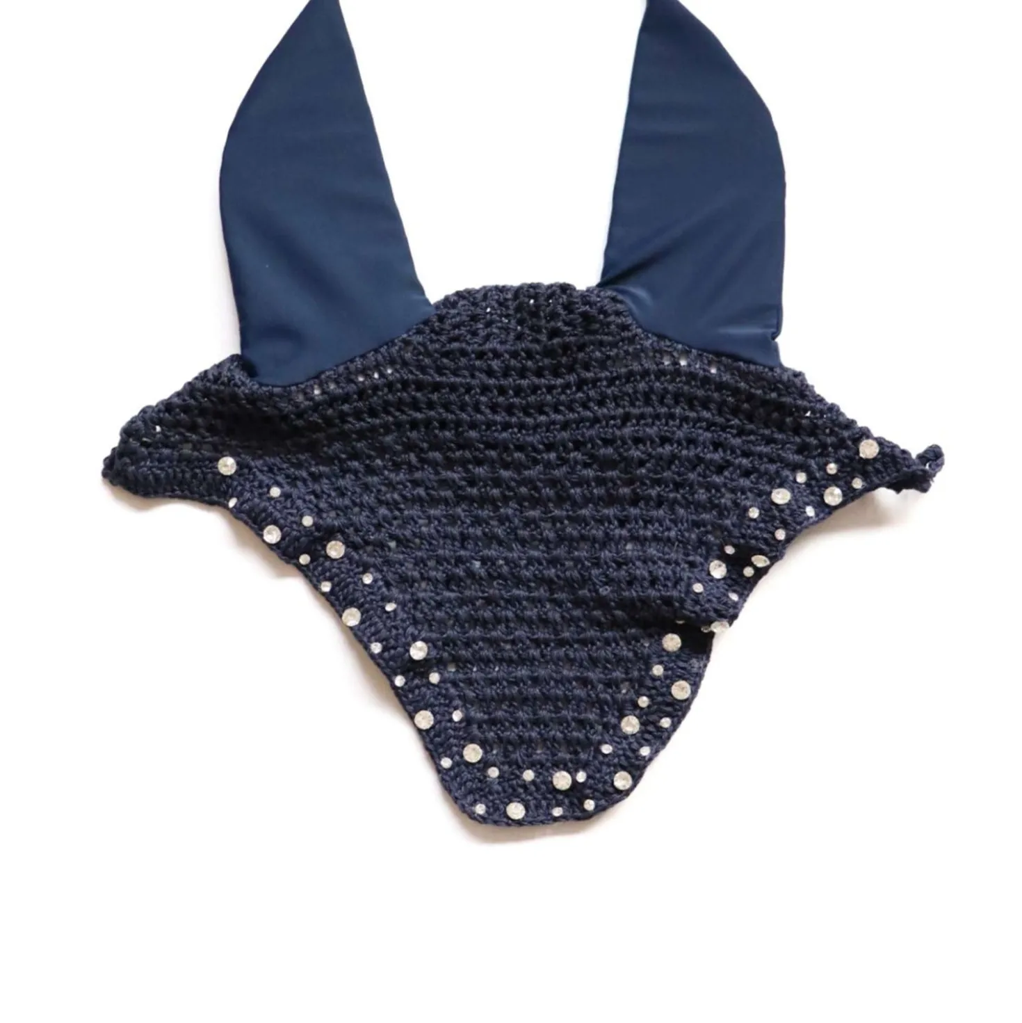 HB Oornetje met Trydac Swarovski steentjes Navy