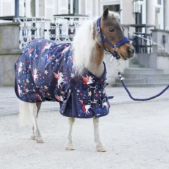 HB Outdoordeken Little Sizes Navy Flying Horse