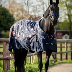 HB Outdoordeken Navy Flying Horse