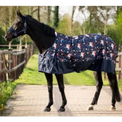 HB Outdoordeken Navy Flying Horse