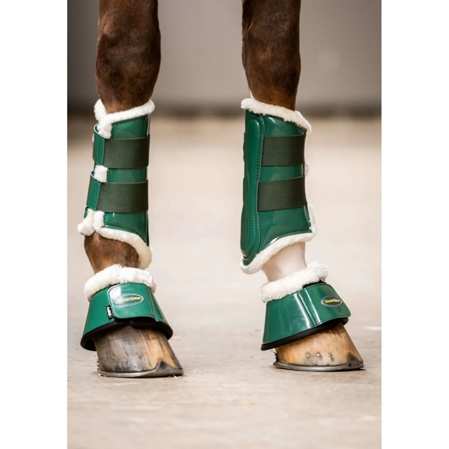 HB Showtime Beenbeschermers Crown Forest green
