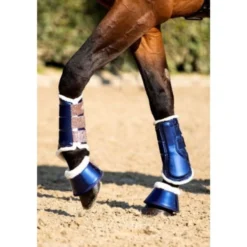 HB Showtime Beenbeschermers Gold Rush Glitter Navy