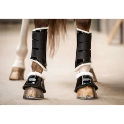HB Showtime Beenbeschermers Crown Zwart