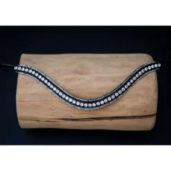 HB Showtime Frontriem Beauty Zwart/Wit