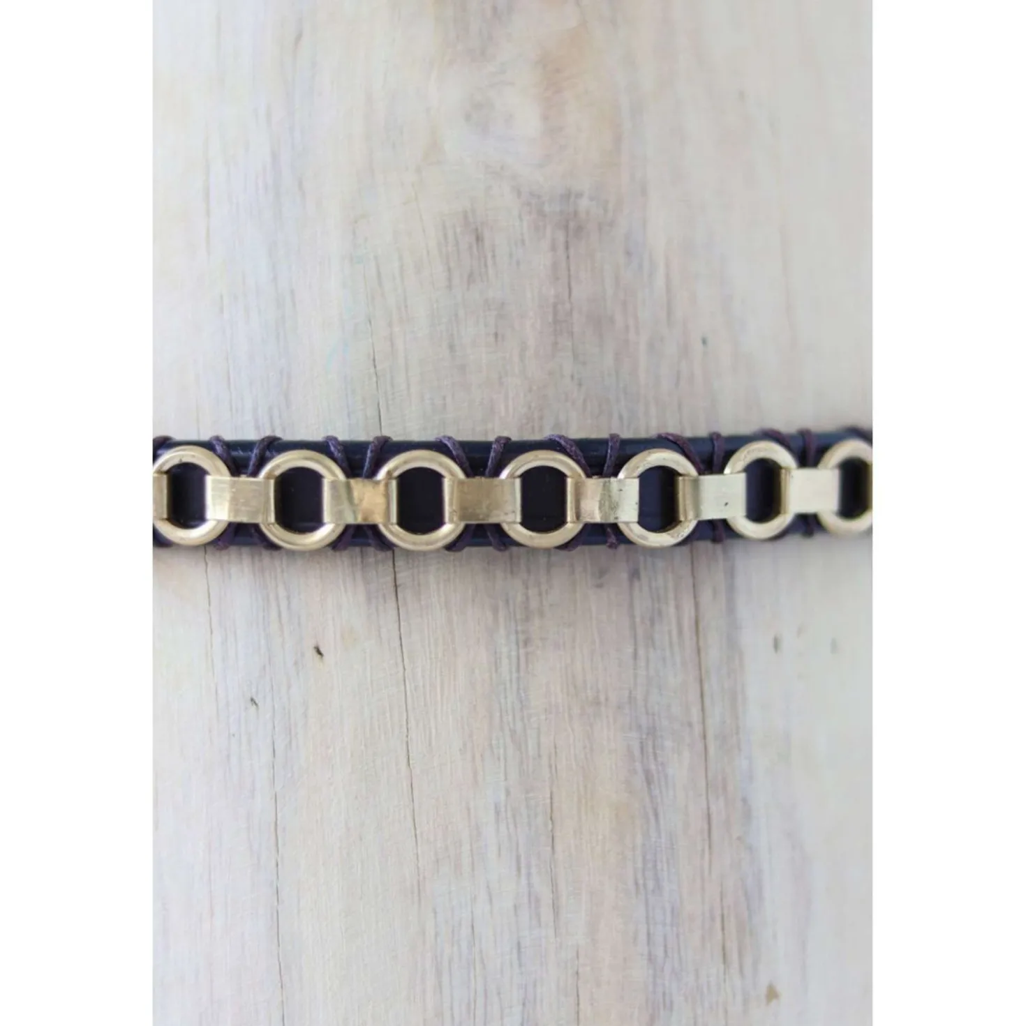 HB Showtime Frontriem Golden Chain Bruin