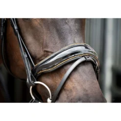 HB Showtime Hoofdstel Golden Dreams Zwart/Goud Glitter