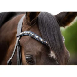 HB Showtime Hoofdstel Las Vegas Zwart/Navy Glitter