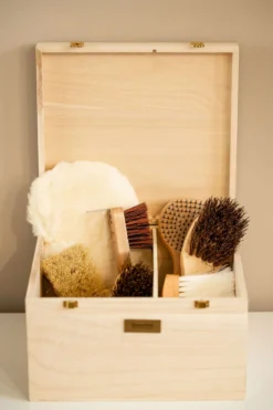 HB Showtime Poetskist Luxe met Borstelset Beige