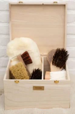 HB Showtime Poetskist Luxe met Borstelset Beige