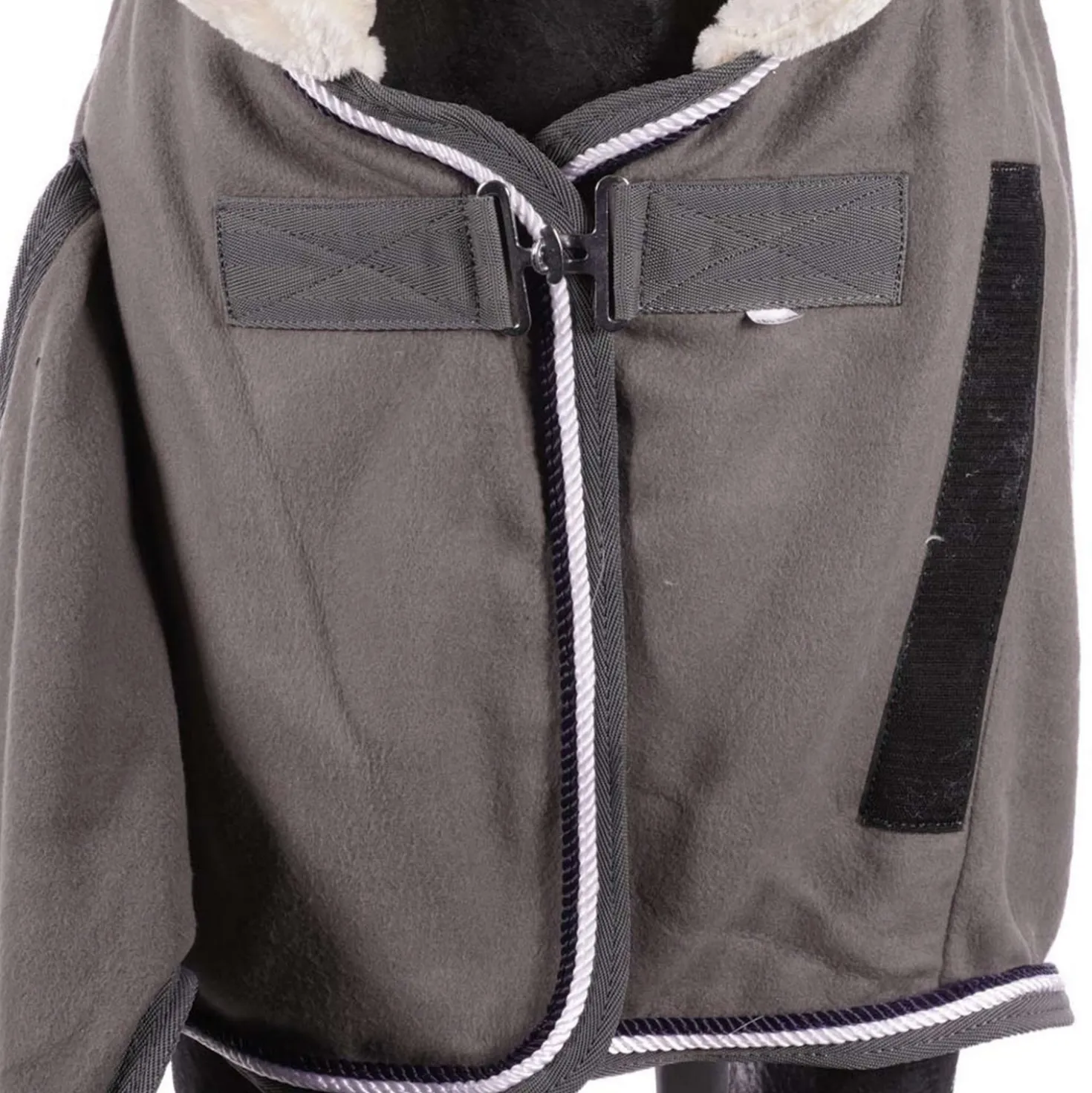 HB Showtime Showdeken Fleece 400gr Dutch Crown Grijs