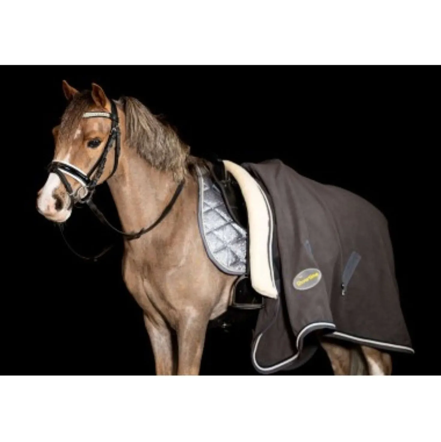 HB Showtime Showdeken Fleece 400gr Dutch Crown Grijs
