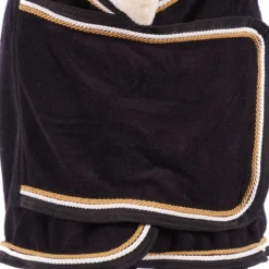 HB Showtime Showdeken Fleece 400gr Dutch Crown Zwart