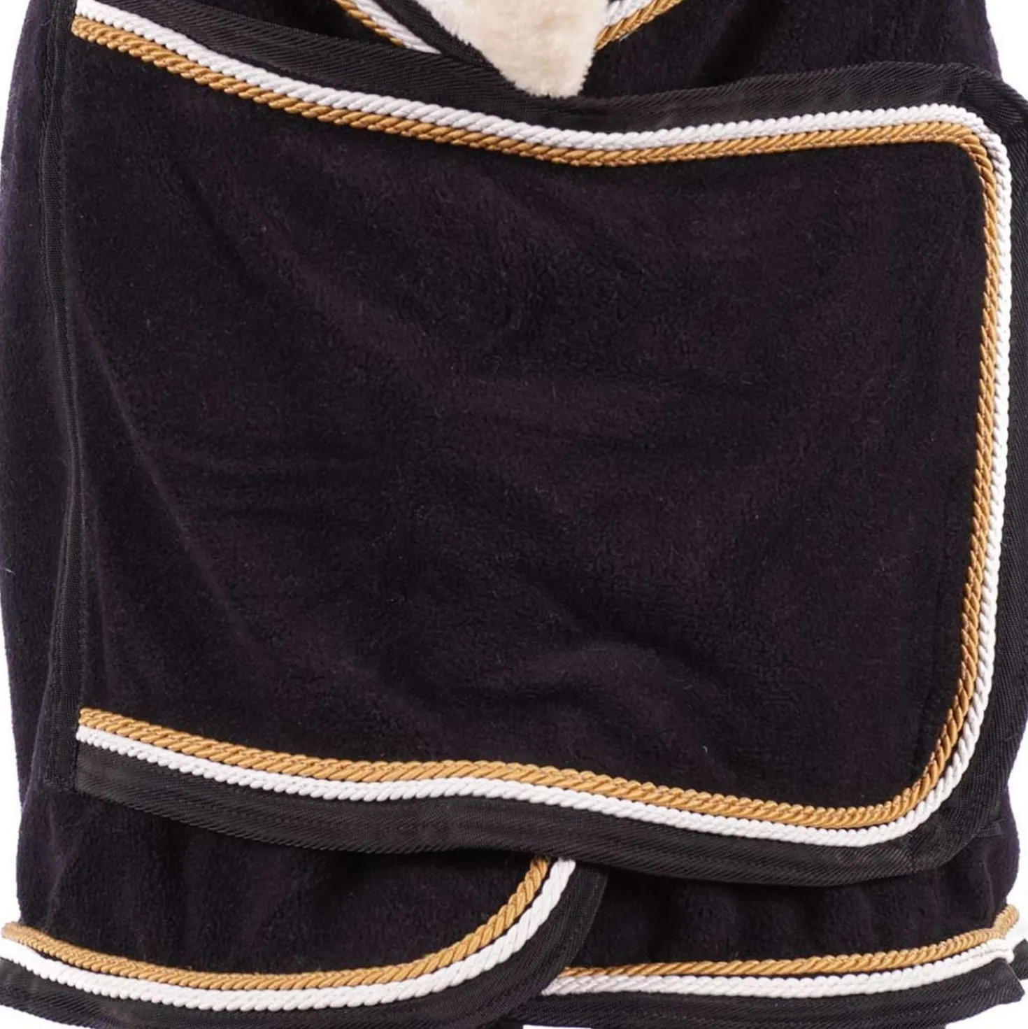 HB Showtime Showdeken Fleece 400gr Dutch Crown Zwart