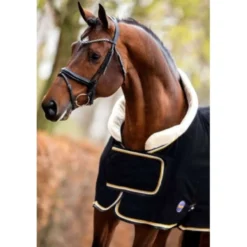 HB Showtime Showdeken Fleece 400gr Dutch Crown Zwart