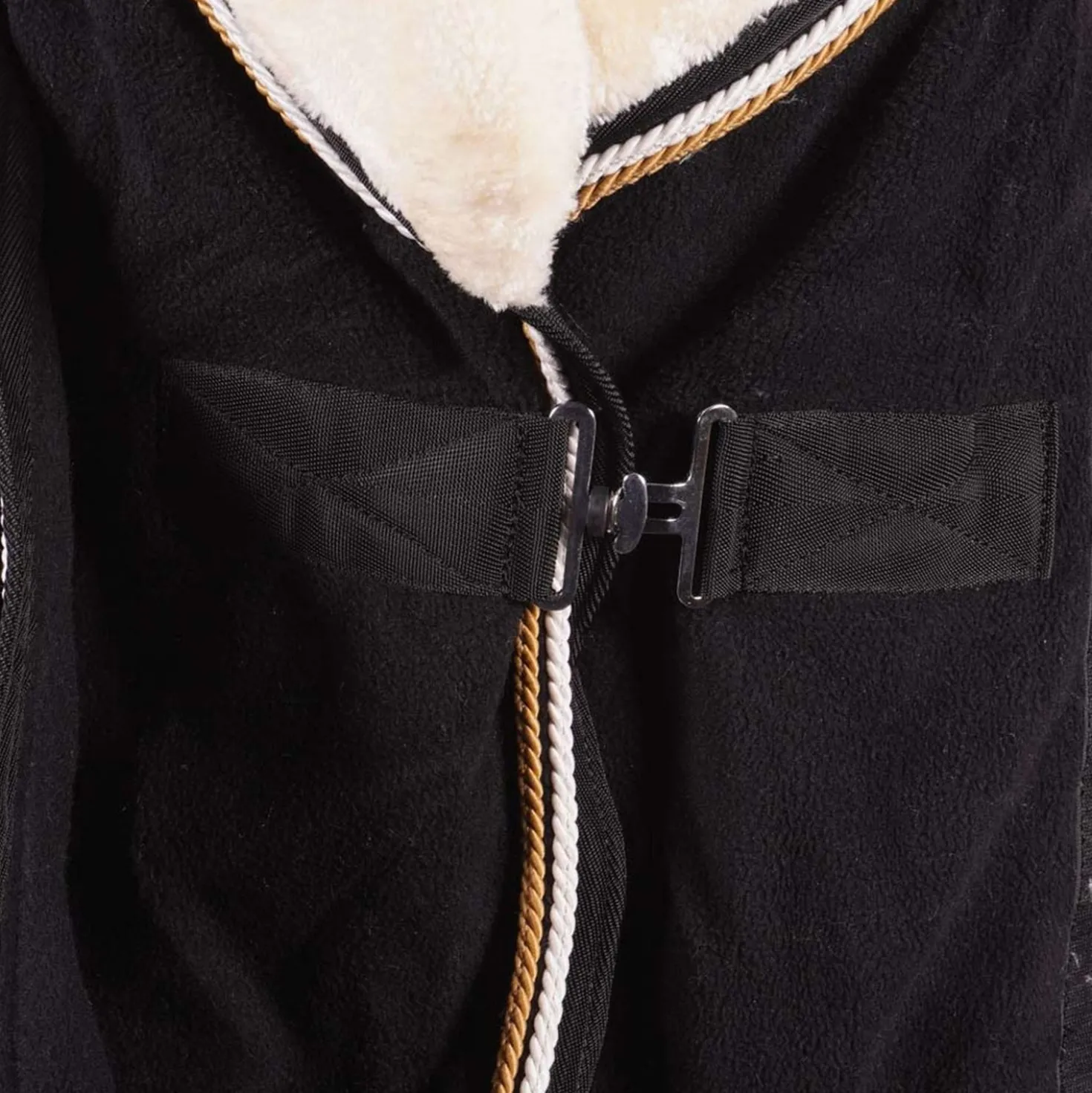 HB Showtime Showdeken Fleece 400gr Dutch Crown Zwart