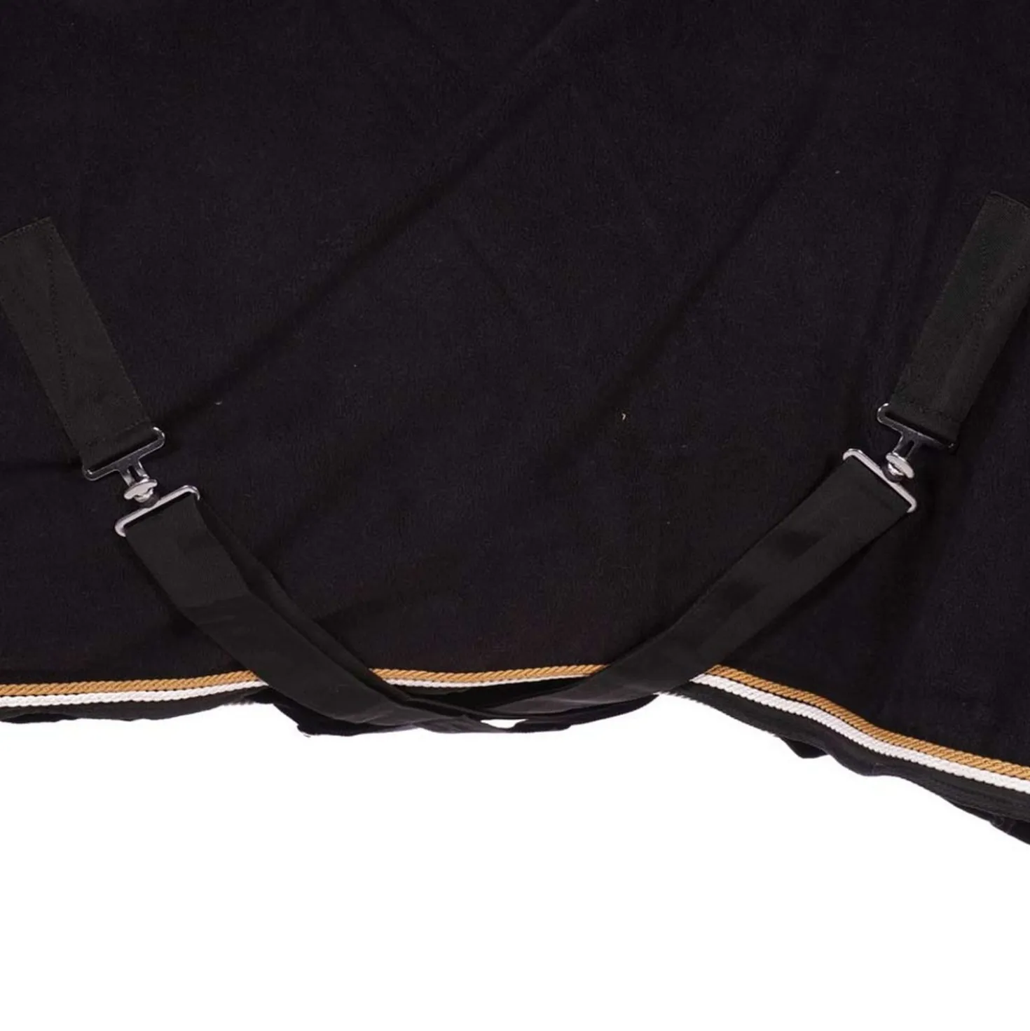 HB Showtime Showdeken Fleece 400gr Dutch Crown Zwart