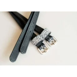 HB Sporenriempjes Showtime Sparkle Zwart/Zilver