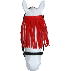 HB Vliegenfrontriem Little Sizes Rood