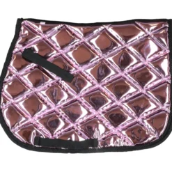 HB Zadeldekje Holografic Roze