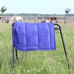 HB Zadeldekje Shetland Royal Blue