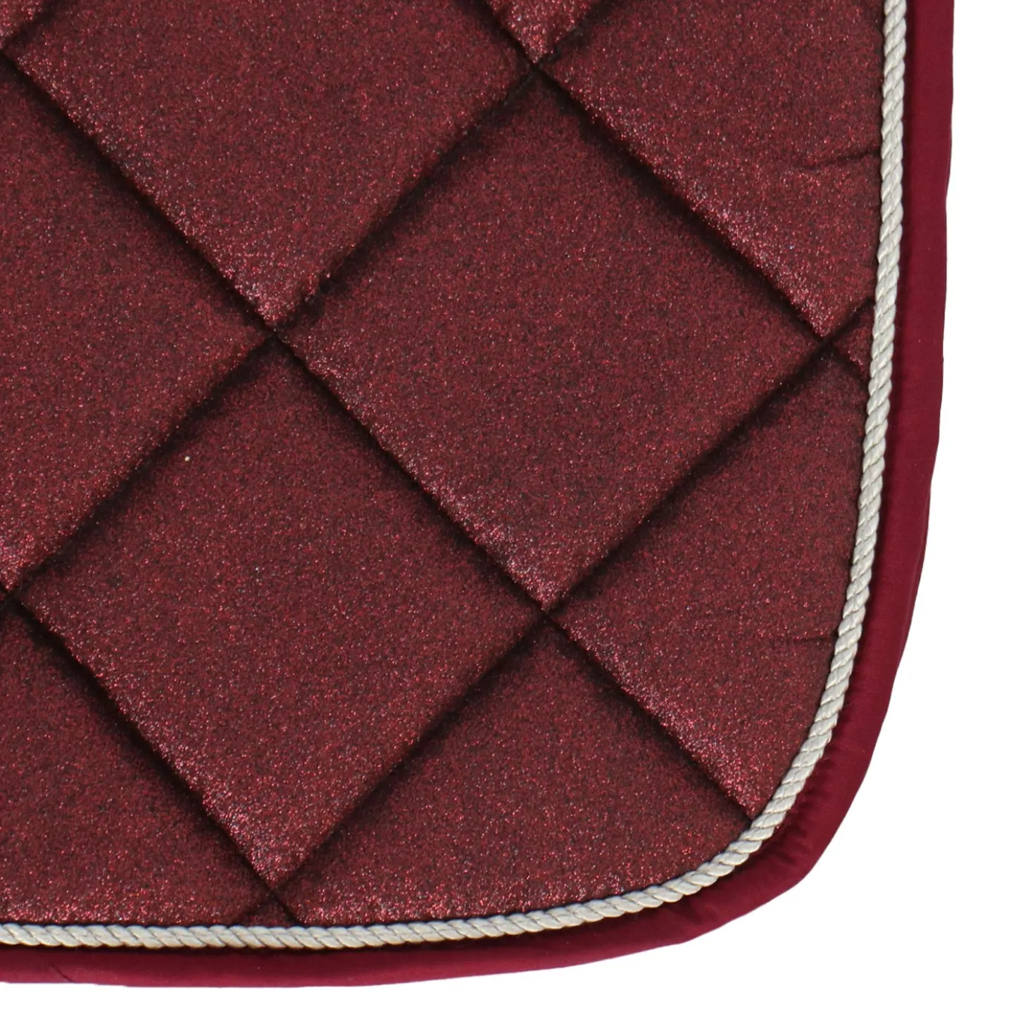 HB Zadeldekje Sparkling Glitter Dressuur Burgundy