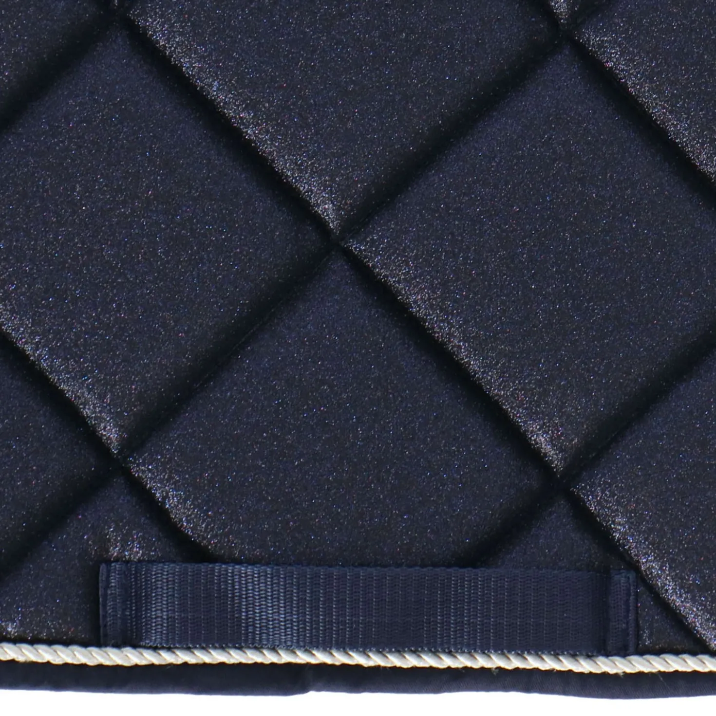 HB Zadeldekje Sparkling Glitter Dressuur Navy