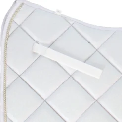 HB Zadeldekje Sparkling Glitter Dressuur Wit