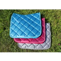 HB Zadeldekje Sparkling Glitter Springen Sea Blue