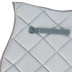 HB Zadeldekje Sparkling Glitter Springen Zilver