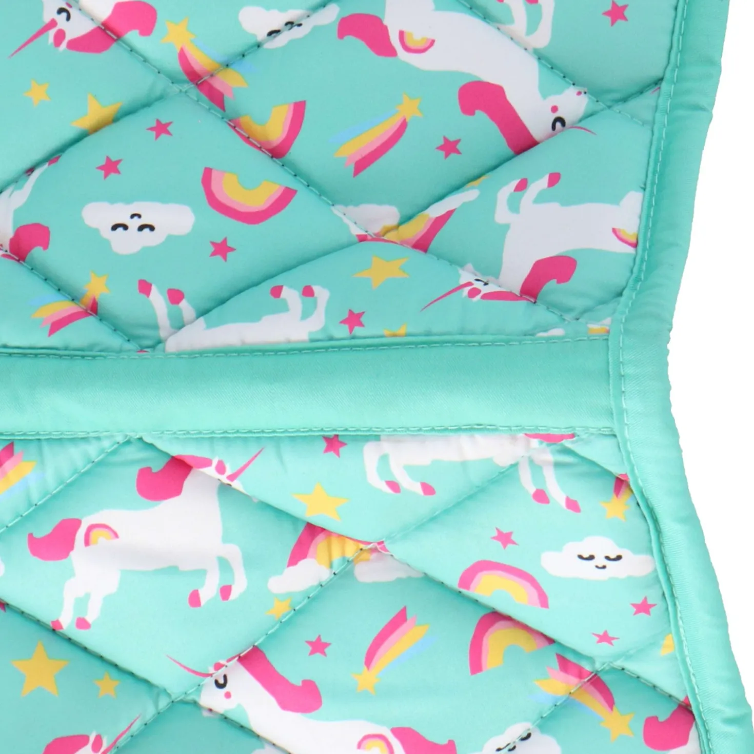 HB Zadeldekje Unicorn Shetland Mintgroen
