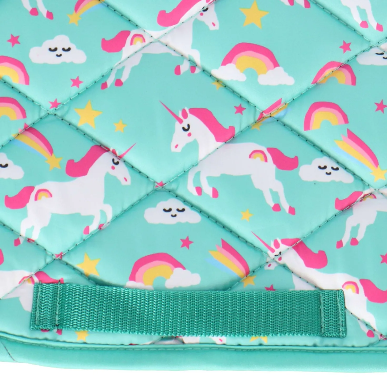 HB Zadeldekje Unicorn Shetland Mintgroen