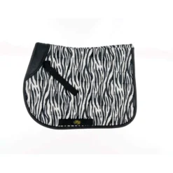 HB Zadeldekje Zebra Veelzijdigheid Zwart/Wit