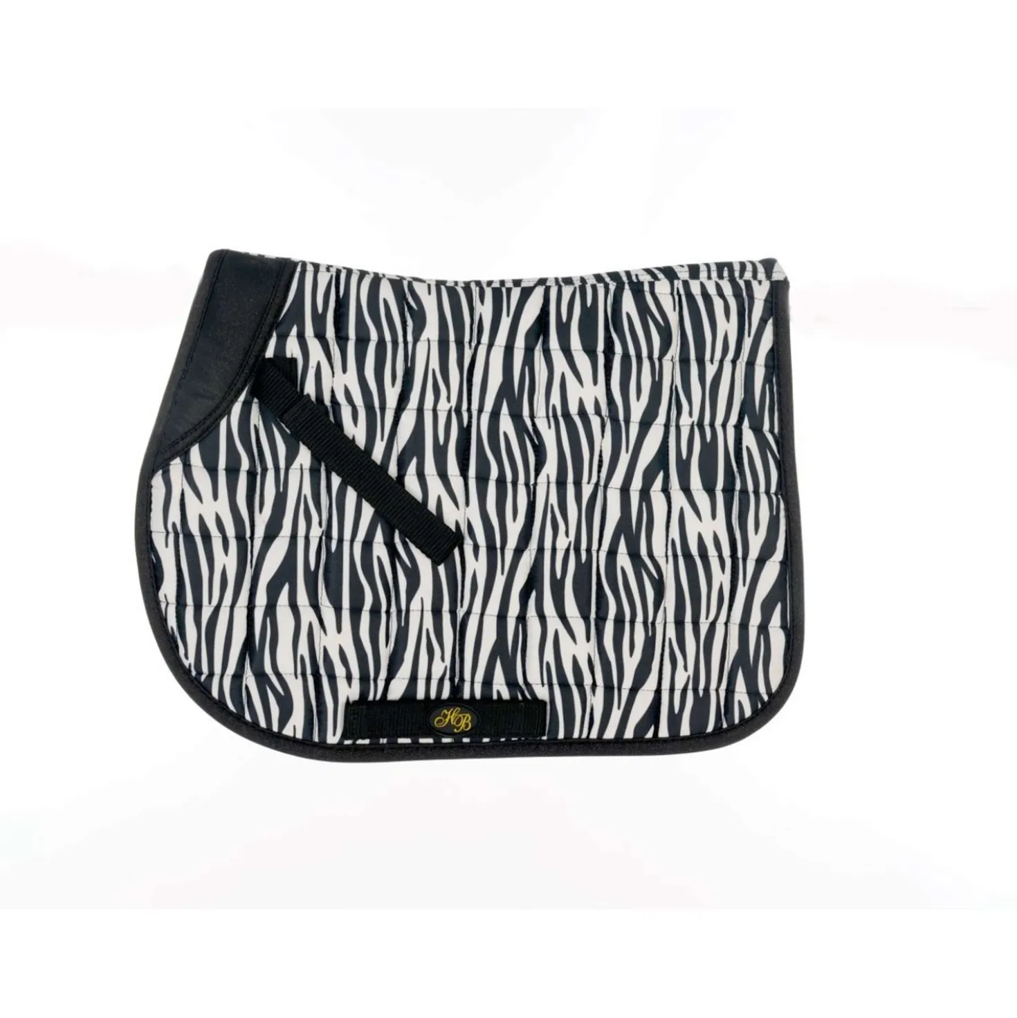 HB Zadeldekje Zebra Veelzijdigheid Zwart/Wit