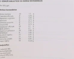 Heel Traumeel S Gel Wit