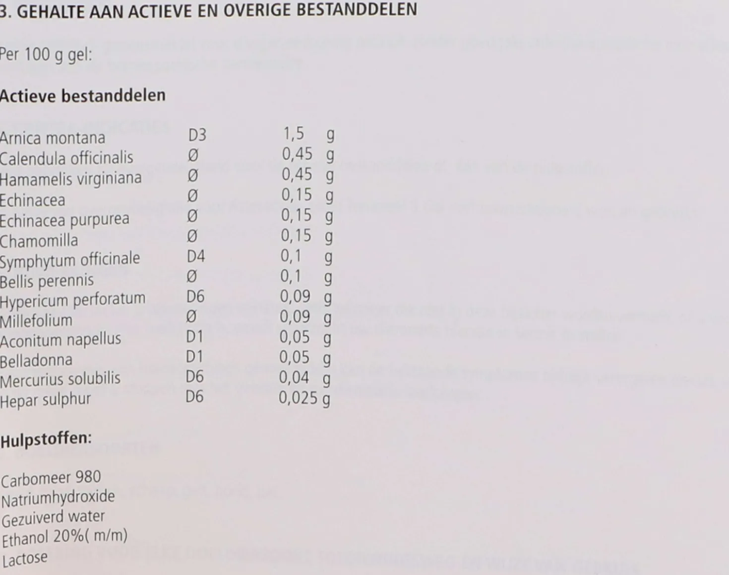 Heel Traumeel S Gel Wit