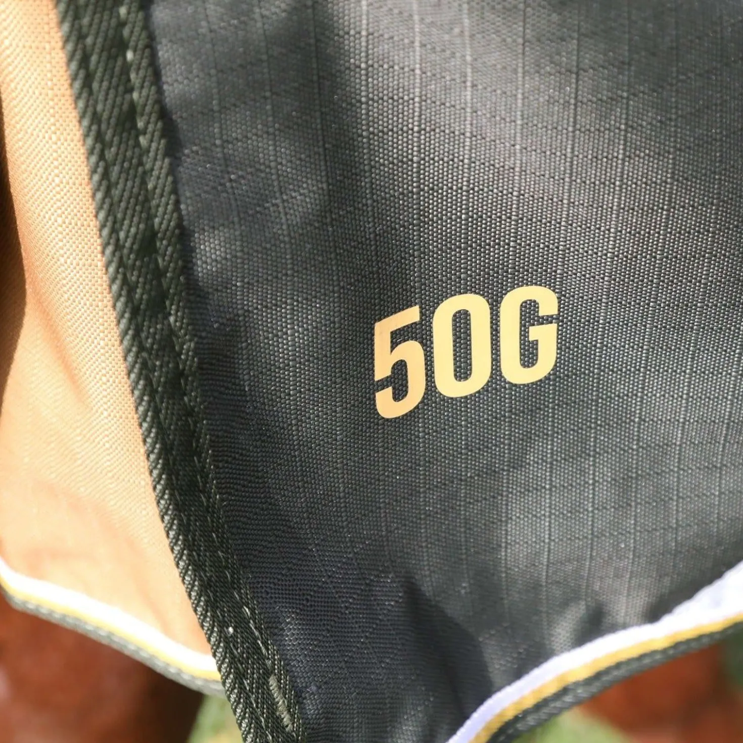 Highlander Plus by Shires Regendeken Turnout 50g Groen