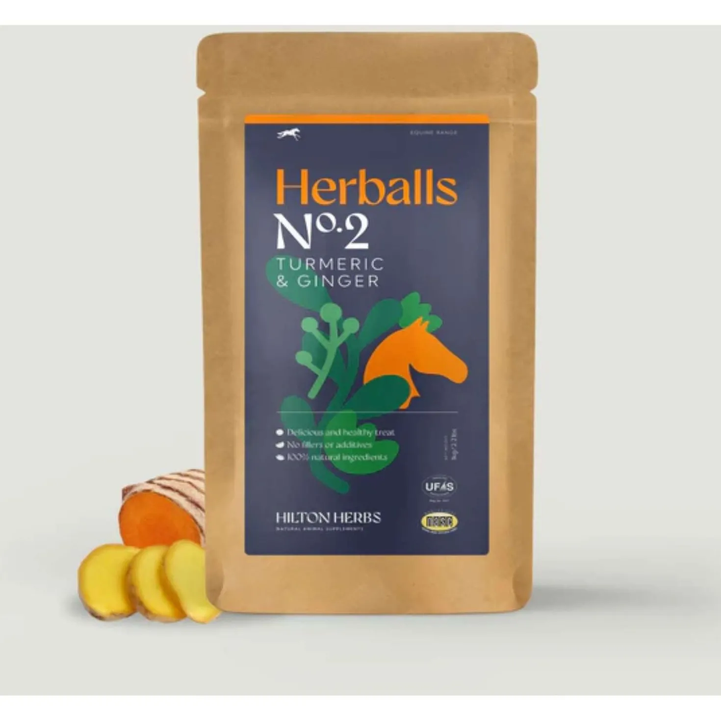 Hilton Herbs Herballs No2 Turmeric & Ginger