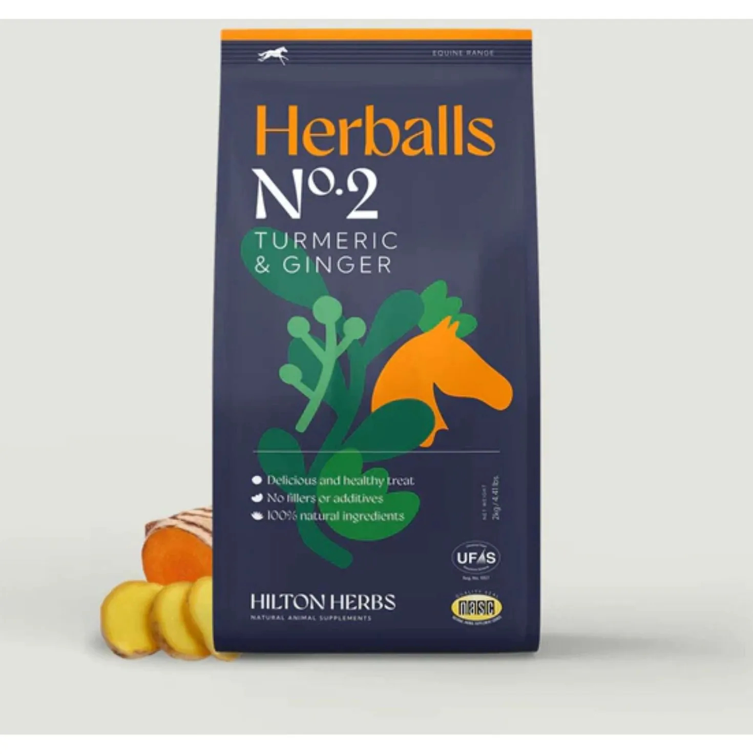 Hilton Herbs Herballs No2 Turmeric & Ginger