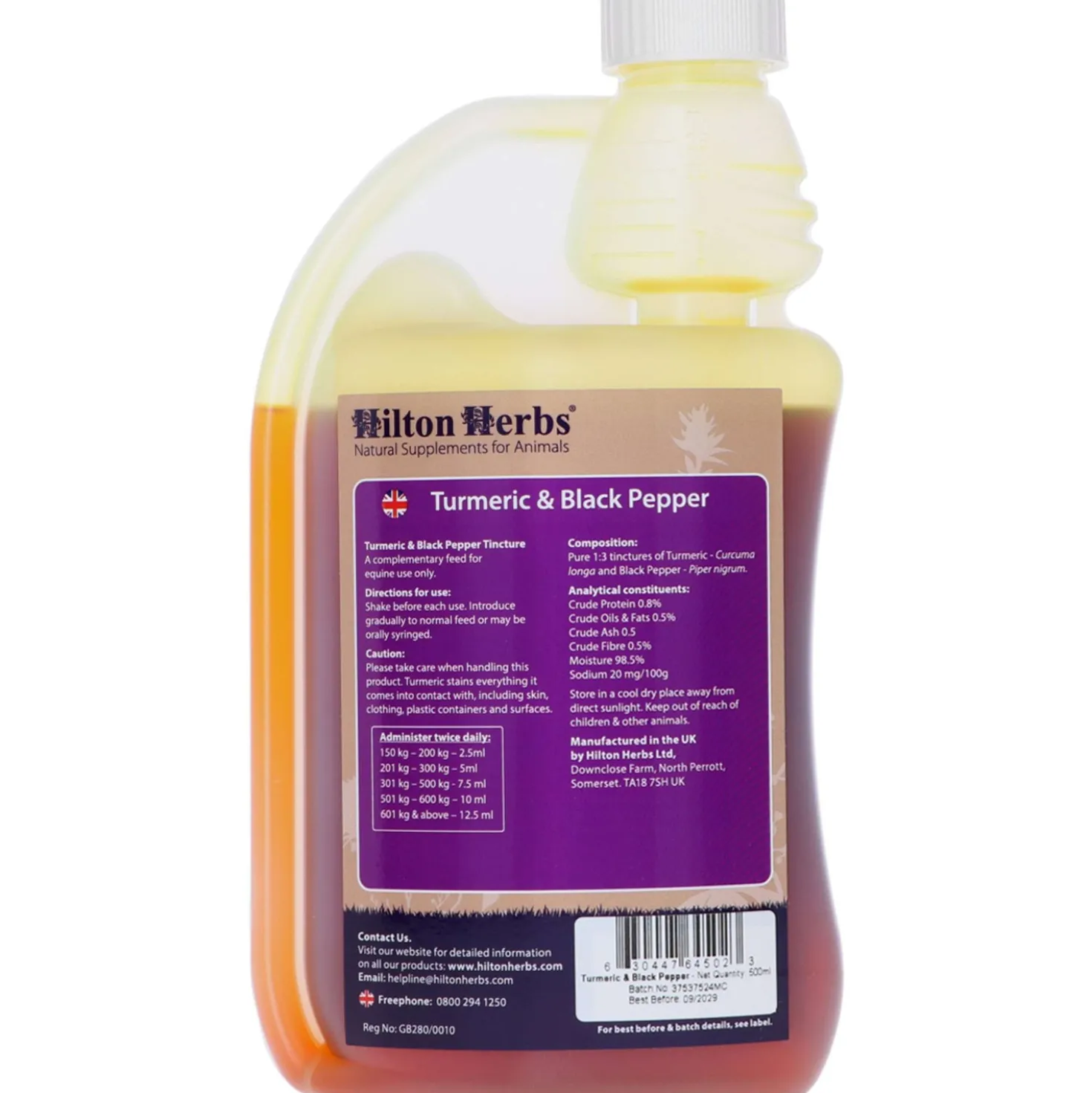 Hilton Herbs Turmeric & Black Pepper