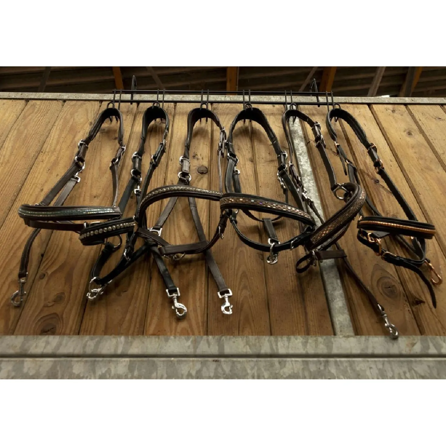 Hippotonic Hoofdstelhanger met 6 Haken Zwart