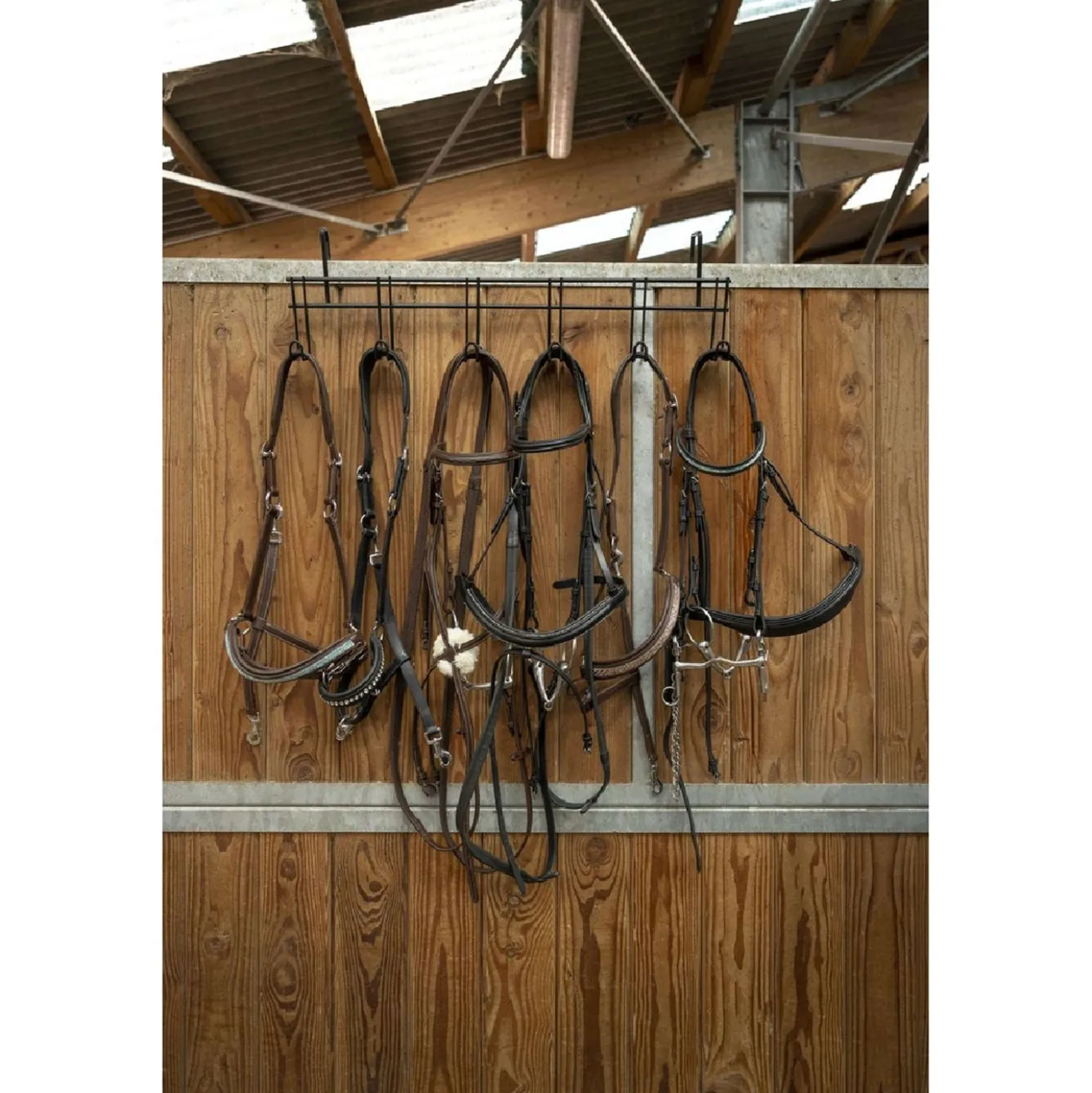 Hippotonic Hoofdstelhanger met 6 Haken Zwart