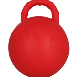Hippotonic Horse Bal met Handvat Rood