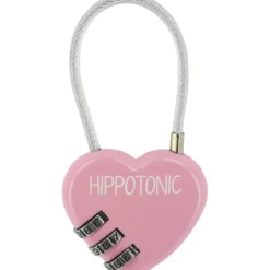Hippotonic Poetsbox Padlock Hart Roze