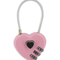Hippotonic Poetsbox Padlock Hart Roze