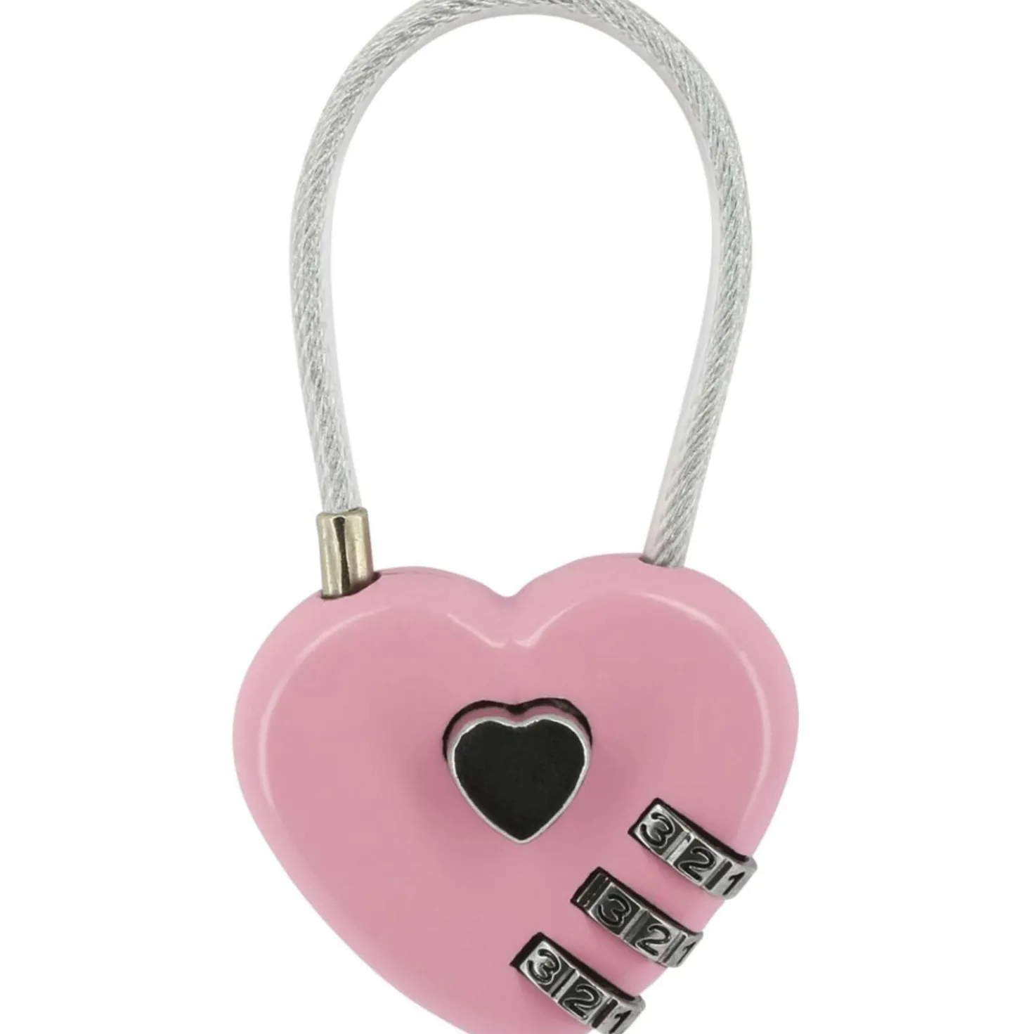 Hippotonic Poetsbox Padlock Hart Roze