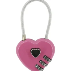 Hippotonic Poetsbox Padlock Hart Fucsia