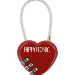 Hippotonic Poetsbox Padlock Hart Rood