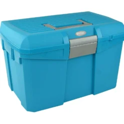Hippotonic Poetskoffer Turquoise/Grijs